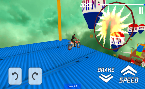Sky Bike Hero - A Free Bike Stunt Game screenshot 8