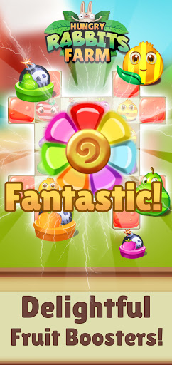 Hungry Rabbits Farm - Match 3 Puzzle screenshot 3
