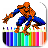 spiderman for coloring icon