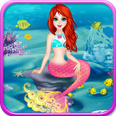 Mermaid spa games for girls icon