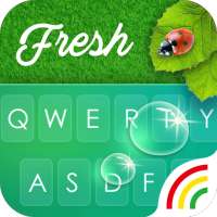 Green Keyboard Theme - Emoji&Gif on 9Apps