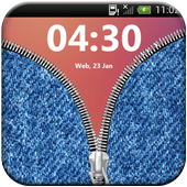 Zip Lock Theme Jean Prank icon