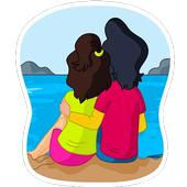 stiker romantis untuk whatsapp icon