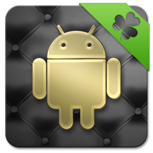 Gold and Leather GO EX Theme icon