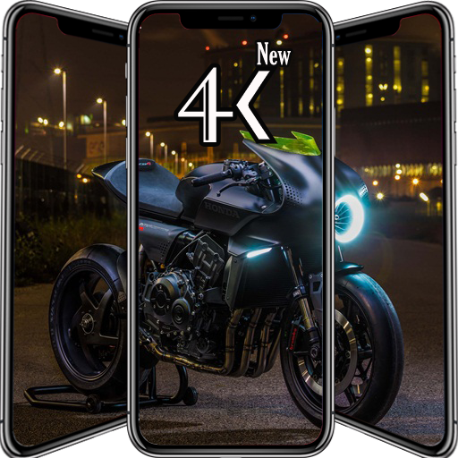 Black Bike Wallpaper icon