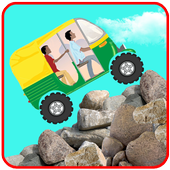 Rickshaw Hill Climb Racing icon