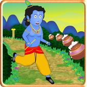 Jungle Little Krishna Run icon