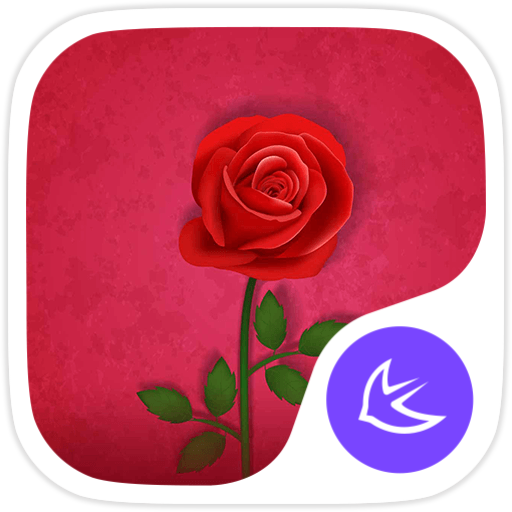 The rose theme for APUS icon