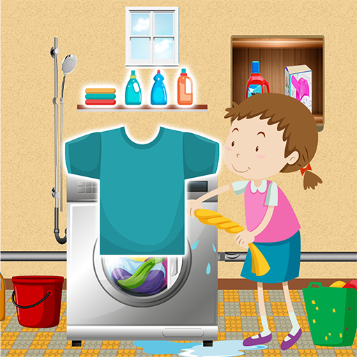 Little Laundry Service : Cloth Washing Game icon