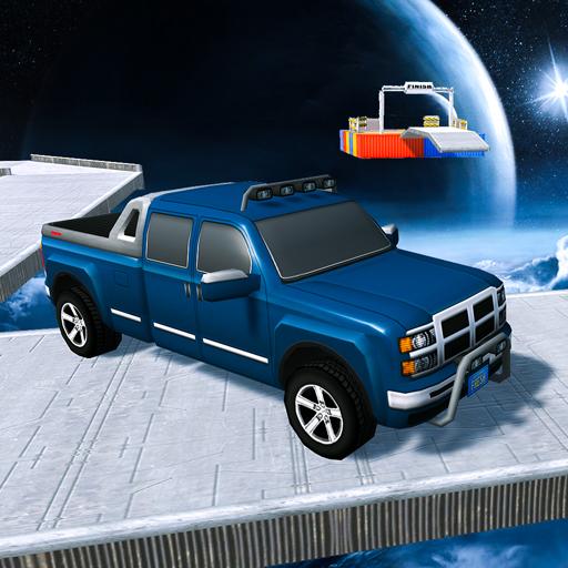 Impossible Car Racing on Ramp Tracks 3D icon