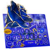 Blue Rose Keyboard on 9Apps