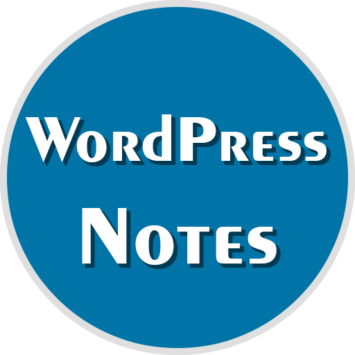 Wordpress Notes icon