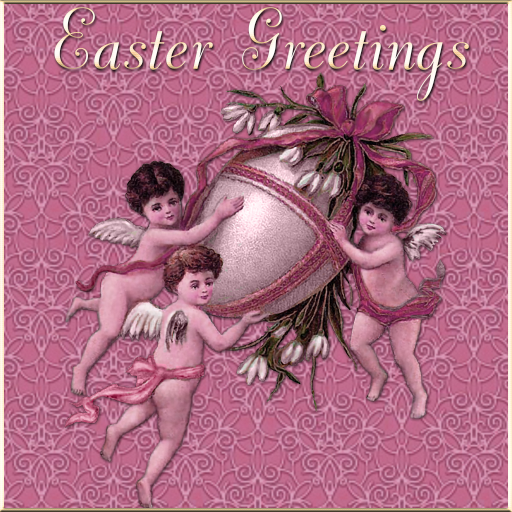 Easter Greetings Go SMS Theme icon