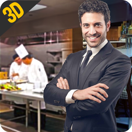 MY restaurant Manager: Virtual manager games 3D icon