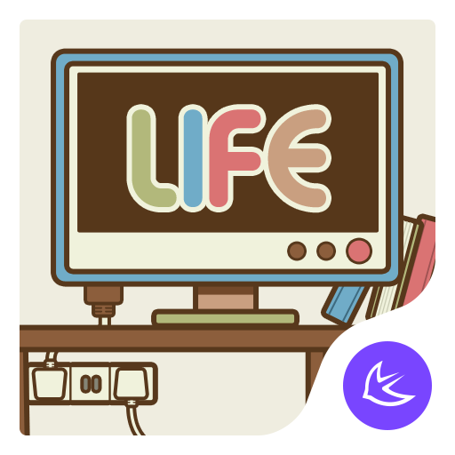 Cute Simple Life Theme for Android icon