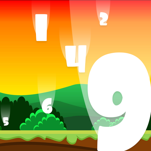 MathFall - Best Math Apps &amp; Brain Games for Kids icon