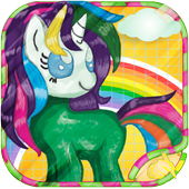 how to draw  Fairy Pony icon