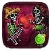 SkeletonLove GO Keyboard Theme on 9Apps