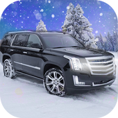 4x4 Escalade Snow Driving 3D icon
