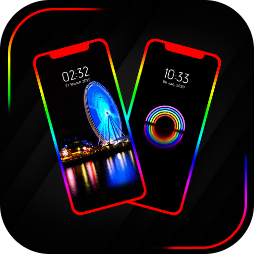 Border light Edge - LED colour live wallpaper icon