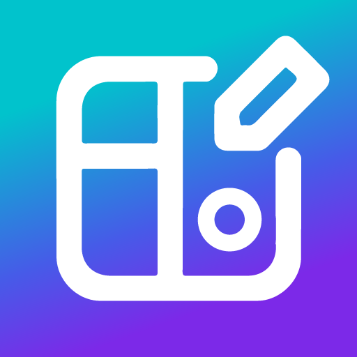 Photo editor: Background blur icon