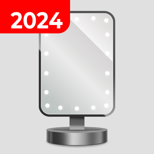 Mirror with Light and Video icon