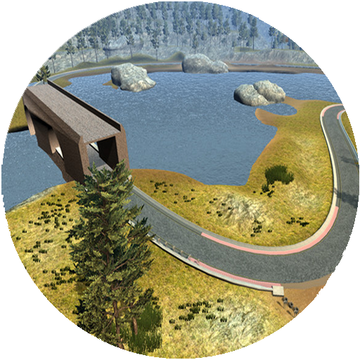 Lake Race Track Sport Car Simulator icon