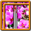 Zipper Lock Screen Orchid icon