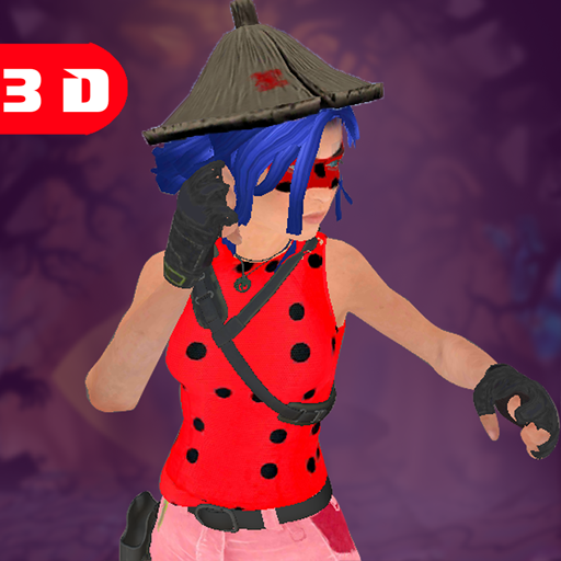 Ladybug Samurai Vs Ninja Fight 3d icon