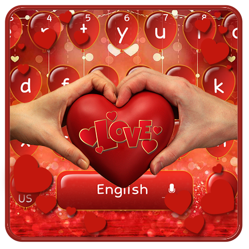Romantic Love Heart Keyboard icon