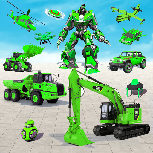Robot Truck Car Transform Game icon