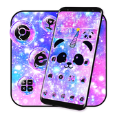 Unicorn Panda Galaxy Theme icon