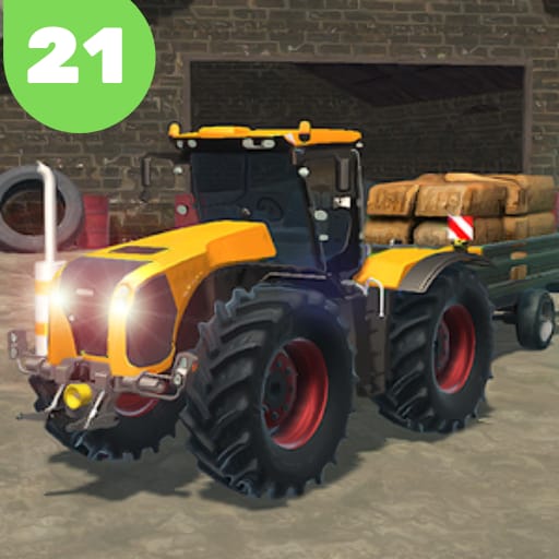 Tractor &amp; Farvester Farming Smilator 2 icon