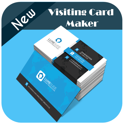 Business card maker: digital card creator &amp; editor icon