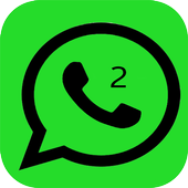 حسابين واتس في نفس الهاتف أيقونة