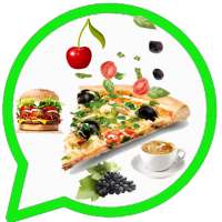 Autocollants alimentaires pour WhatsApp