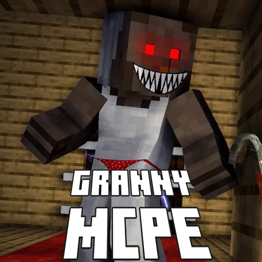 granny horror minecraft skin icon