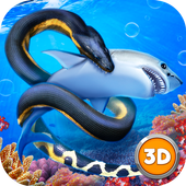 Sea Serpent Monster Snake Sim icon