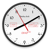 Analog clock widget icon