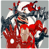 how to draw avengers icon