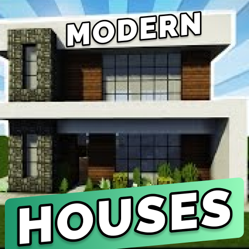 Modern houses in minecraft icon