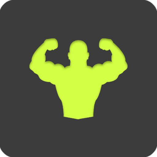 Fitness and Bodybuilding Upper Lower Body icon