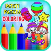 Coloring for patati game on 9Apps
