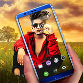 Transparent live wallpaper icon