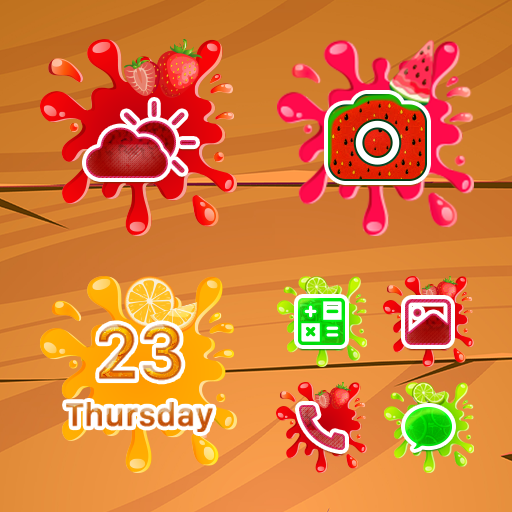 Wow Fruit Theme - Icon Pack icon