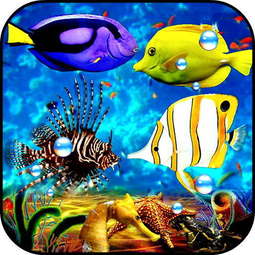 Aquarium 4K Lock Screen icon