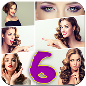 تجميع ستة صور مع بعض icon