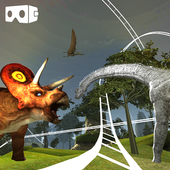 VR Jurrasic Roller Coaster &amp; Dino Park Adventures icon