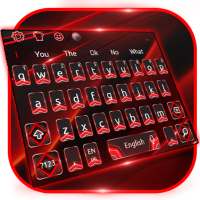 Business Black Red Keyboard Theme