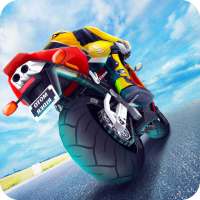 Мотоциклист Moto Highway Rider